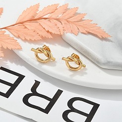 Серьги-гвоздики из нержавеющей стали 304&nbsp;EJEW-C099-19G