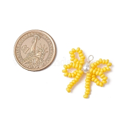 Подвески из стеклянного бисера ручной работы&nbsp;PALLOY-MZ00768-01