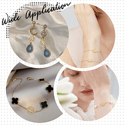 12 шт. 2 цвета 201 звенья из нержавеющей стали&nbsp;STAS-DC0003-13