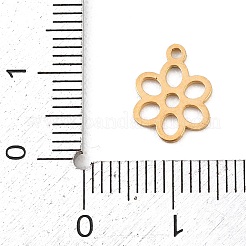 Hohle Anhänger aus Edelstahl 304&nbsp;STAS-Z183-08G