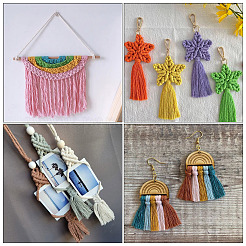 Хлопковый шнур градиентного цвета&nbsp;OCOR-TAC0021-11D