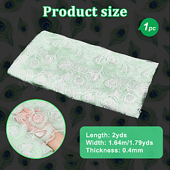 Spitzen-Polyestergewebe&nbsp;DIY-WH0591-125A