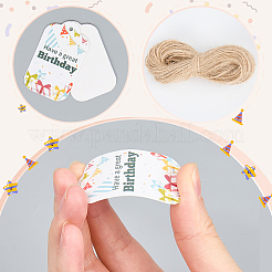 150 шт. бумажные подарочные бирки «С Днем Рождения»&nbsp;CDIS-SP0001-21F