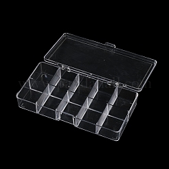 10 grille récipients à billes en plastique avec couvercle&nbsp;CON-K002-03E