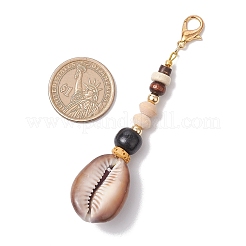 Подвесные украшения из натурального кокоса&nbsp;HJEW-JM03227-02