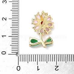 Pendentifs en laiton avec zircone cubique&nbsp;KK-L253-29G-02