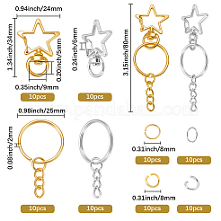 DIY-Schlüsselanhänger-Zubehör-Kits&nbsp;DIY-SP0006-95A