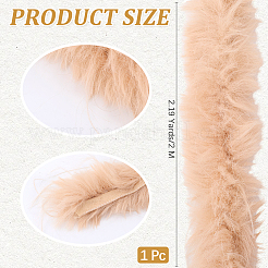 Fasertop für DIY handdekorierte Accessoires aus Kunstwollstreifen&nbsp;FIND-WH20003-98A