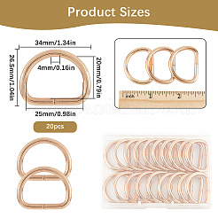 20шт железные кольца&nbsp;IFIN-SP0001-21A-LG