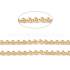 Chaînes à billes remplies d'or jaune&nbsp;CHC-M023-17G