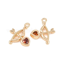 Кулон из циркония&nbsp;KK-L261-18G-02