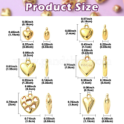 180 шт. 6 стиля ccb пластиковые подвески&nbsp;CCB-YW0001-79