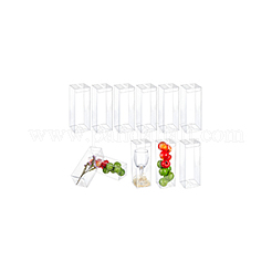 Transparente Aufbewahrungsboxen für Haustiertee&nbsp;CON-WH0106-08H