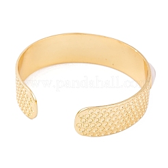 Женские латунные эмалированные широко открытые браслеты-манжеты «сглаз»&nbsp;BJEW-S147-08G-01