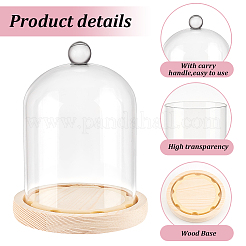 Couvercle de dôme en verre&nbsp;AJEW-WH0348-293D