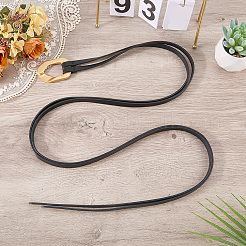 1 ceinture à nœud en cuir de vache pour femme&nbsp;AJEW-CL0003-42B