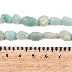 Amazonite naturali pepite perline fili&nbsp;X-G-J335-31A