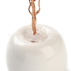 Натуральные аметистовые чипсы дерево жизни украшения&nbsp;DJEW-C016-02F