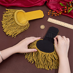 Ткань с железными эполетами аксессуары костюма&nbsp;DIY-WH0700-52A