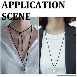 10 ярд двухцветного плетеного кожаного шнура&nbsp;WL-CL0001-08