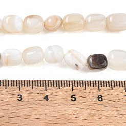 Brins de perles d'agate à bandes naturelles&nbsp;GG-CBA9392-11