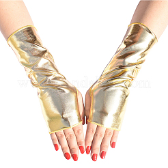 Перчатки без пальцев из искусственной кожи&nbsp;AJEW-WH20018-116D