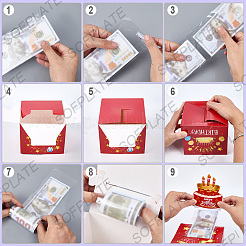 Tirelire joyeux anniversaire pour cadeau en espèces&nbsp;DIY-WH200050-31C