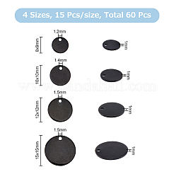 60 pieza de 3 colgantes de acero inoxidable 304 de estilo&nbsp;FIND-FH0006-10