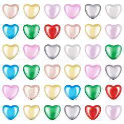 50шт непрозрачные акриловые бусины с покрытием&nbsp;PACR-TA0001-23