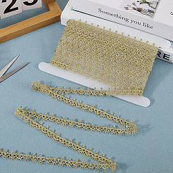 5 ярд полиэстеровых кружевных лент для отделки&nbsp;OCOR-GF00005-12C