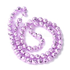 Гальванические нити из синтетических немагнитных гематитовых бусин&nbsp;G-B132-B01-01I