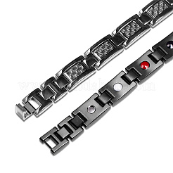 Braccialetti con cinturino per orologio con catena pantera in acciaio inossidabile&nbsp;JB660A