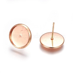 Ohrstecker-BeZubehör aus Edelstahl 304&nbsp;STAS-P227-38RG-A