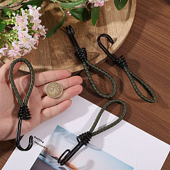 Latex-Gummiseilhaken für Outdoor-Campingzelte&nbsp;FIND-WH0816-219C