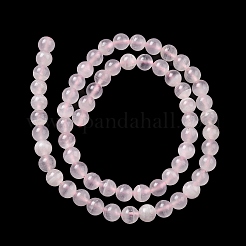 Бусы из натурального розового кальцита&nbsp;G-Z103-A01-6mm
