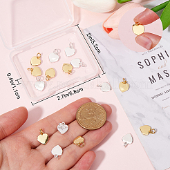 20 шт. 2 стиля подвески из латуни для стойки&nbsp;FIND-BBC0015-86