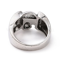 Кольцо на палец из сплава черепа&nbsp;LS-RJEW-H109-04AS