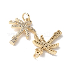 Pendentifs en laiton zircon cubique transparent&nbsp;LS-KK-Q031-14G