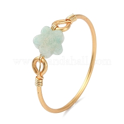 Natürliche Edelsteinperlen Fingerringe&nbsp;RJEW-JR01041