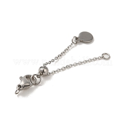 Allongeur de chaîne en laiton de placage en rack&nbsp;KK-S366-11P