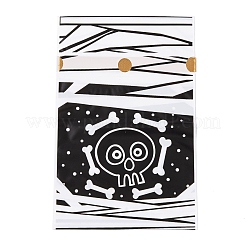 50 sacchetto di plastica rettangolare per caramelle di Halloween&nbsp;ABAG-U001-01I