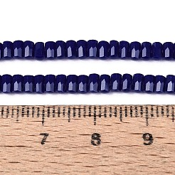 Opache perle di vetro fili&nbsp;GLAA-Q107-01A-A07