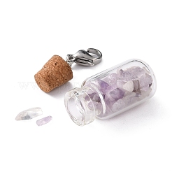 Стеклянные подвески для бутылок&nbsp;HJEW-JM00221-04