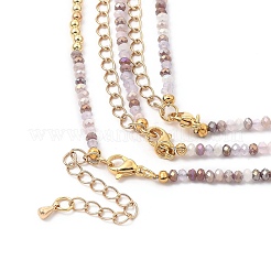 Collares de cuentas y conjuntos de collares con colgante&nbsp;NJEW-JN03076