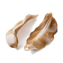 Pendentifs en acrylique imitation coquille&nbsp;SACR-K005-02B