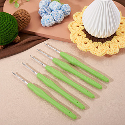 Aiguilles à crochet en aluminium avec poignée en TPR&nbsp;TOOL-TA0001-13G