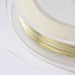 Fil de cuivre rond pour la fabrication de bijoux&nbsp;CWIR-E005-01-0.2mm