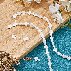 3 нить бусин из натуральных пресноводных ракушек&nbsp;SHEL-HS0001-15