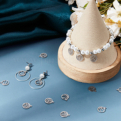 30 шт. 2 стиля подвески из нержавеющей стали 304&nbsp;STAS-BBC0006-10