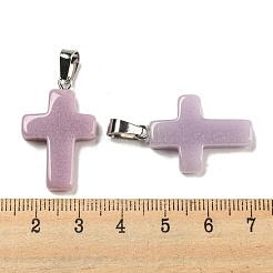 Подвески из синтетического светящегося камня&nbsp;G-H308-06P-02